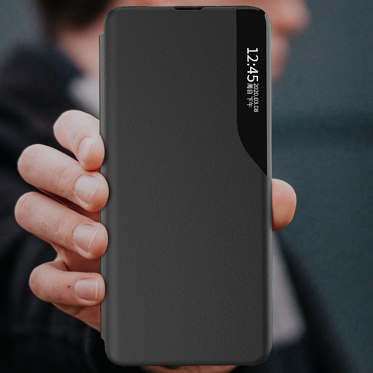 For Xiaomi Redmi Note 13 Pro 4G / Poco M6 Pro 4G Case PU Leather View Window Stand Phone Cover For Xiaomi Redmi Note 13 Pro 4G / Poco M6 Pro 4G Case PU Leather View Window Stand Phone Cover